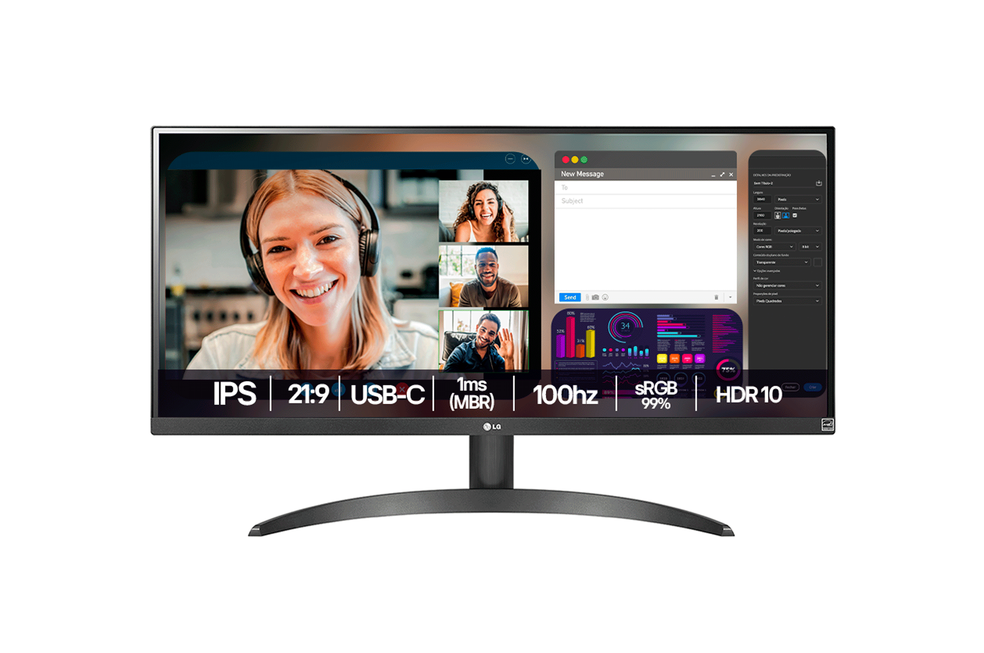 【美品】LG 29WQ500-B ウルトラワイドモニター 29インチ IPS 1-2010-29WQ500B-B.png