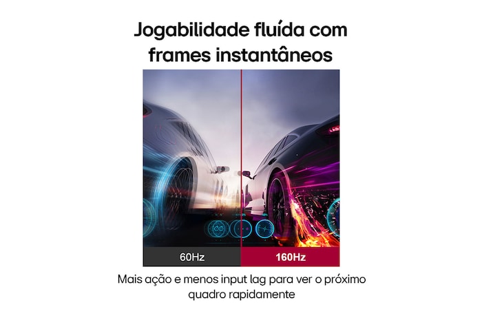 LG Monitor Gamer LG UltraGear Curvo 34” WQHD UltraWide 3440x1440 160Hz 1ms (MBR) HDR10 AMD FreeSync HDMI 34GP63A-B, 34GP63A-B