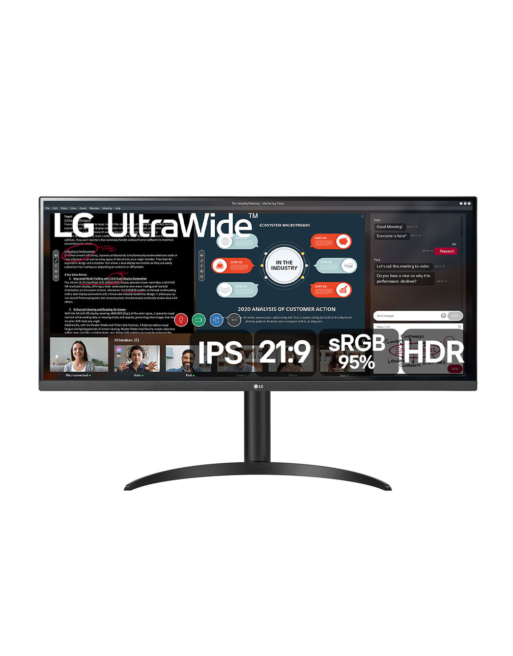 LG 34インチ ウルトラワイドモニター 34WP550-B 公式】 LG 21:9 ウルトラワイドモニター - 34WP550-B | LG JP
