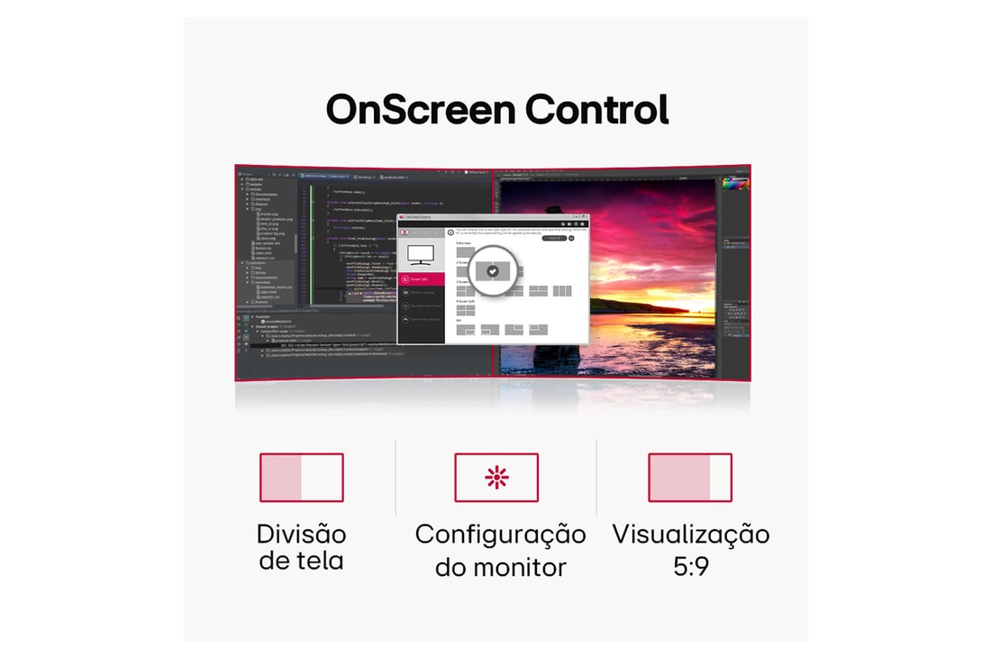 Monitor LG UltraWide 34'' Full HD - 34WP550-B | LG Brasil