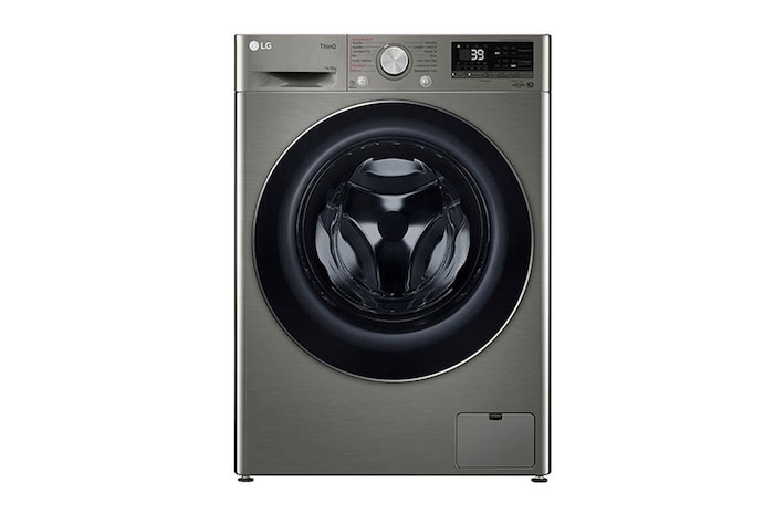 Front view of washing machine