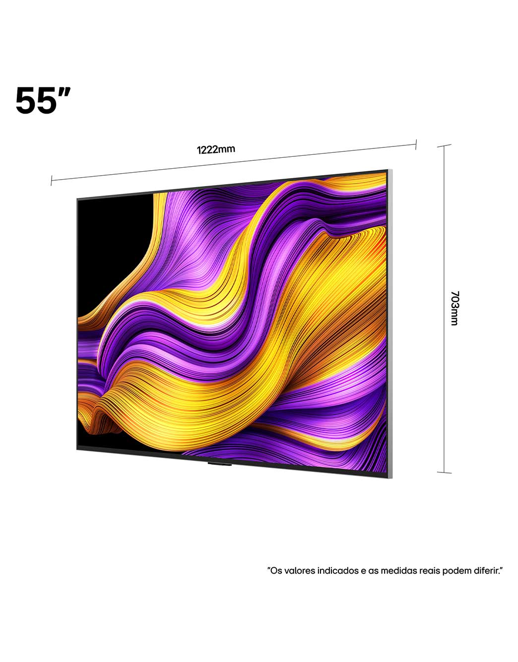 Tv 4k 55 Polegadas Smart TV LG OLED evo AI G5 4K 55 Polegadas (OLED55G5PSA) | LG Brasil