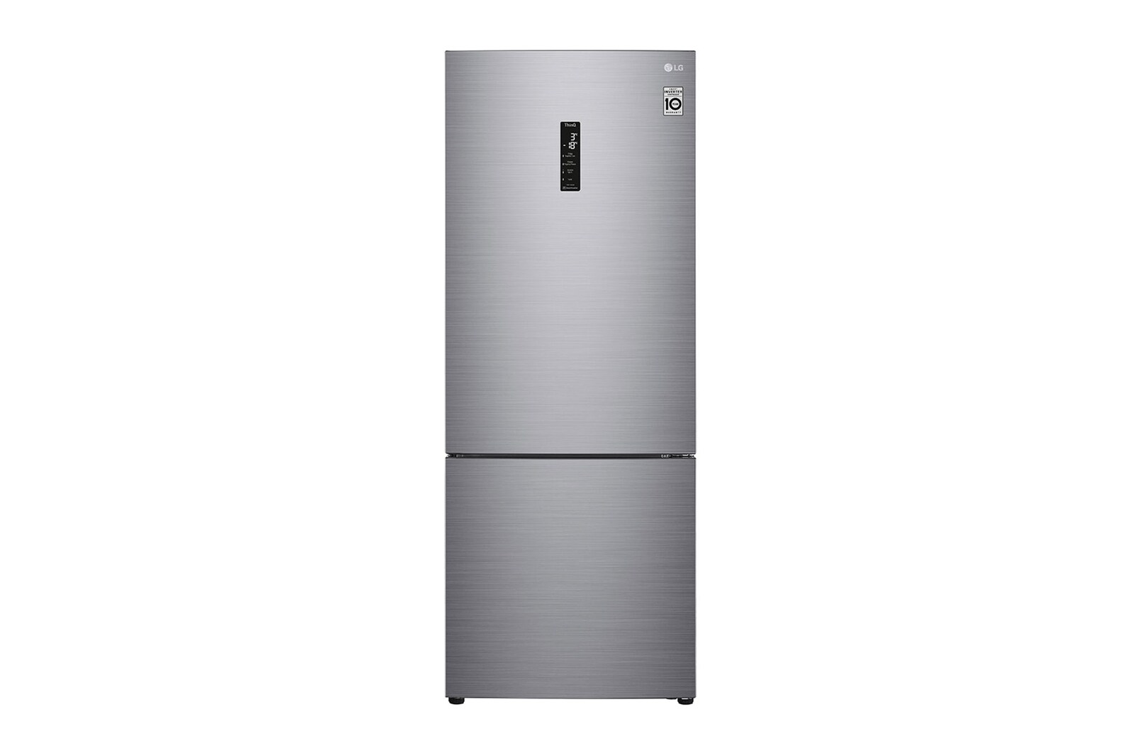 Front view of refrigerator