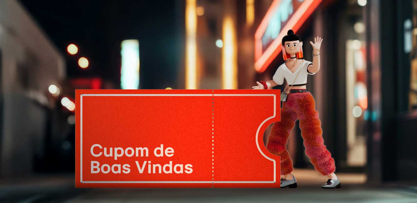 Cupom de Boas Vindas