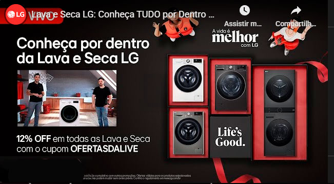 Live - Lava e seca LG