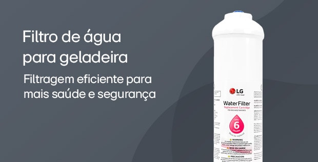 Filtro de água para geladeira