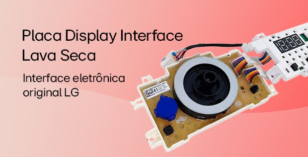 Placa Display Interface Lava Seca