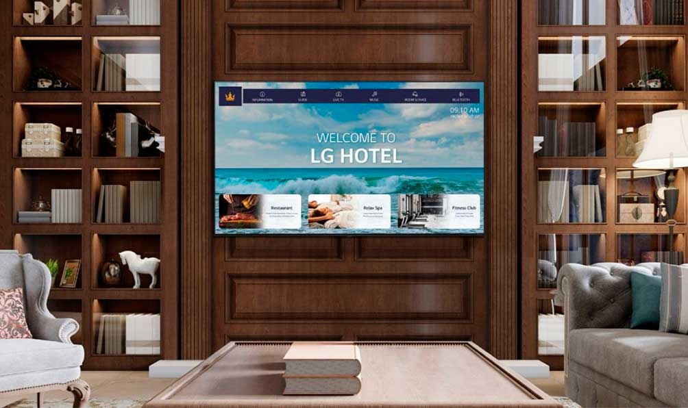 Tecnologia e personalização: como o LG Pro:Centric eleva a experiência em hotéis
