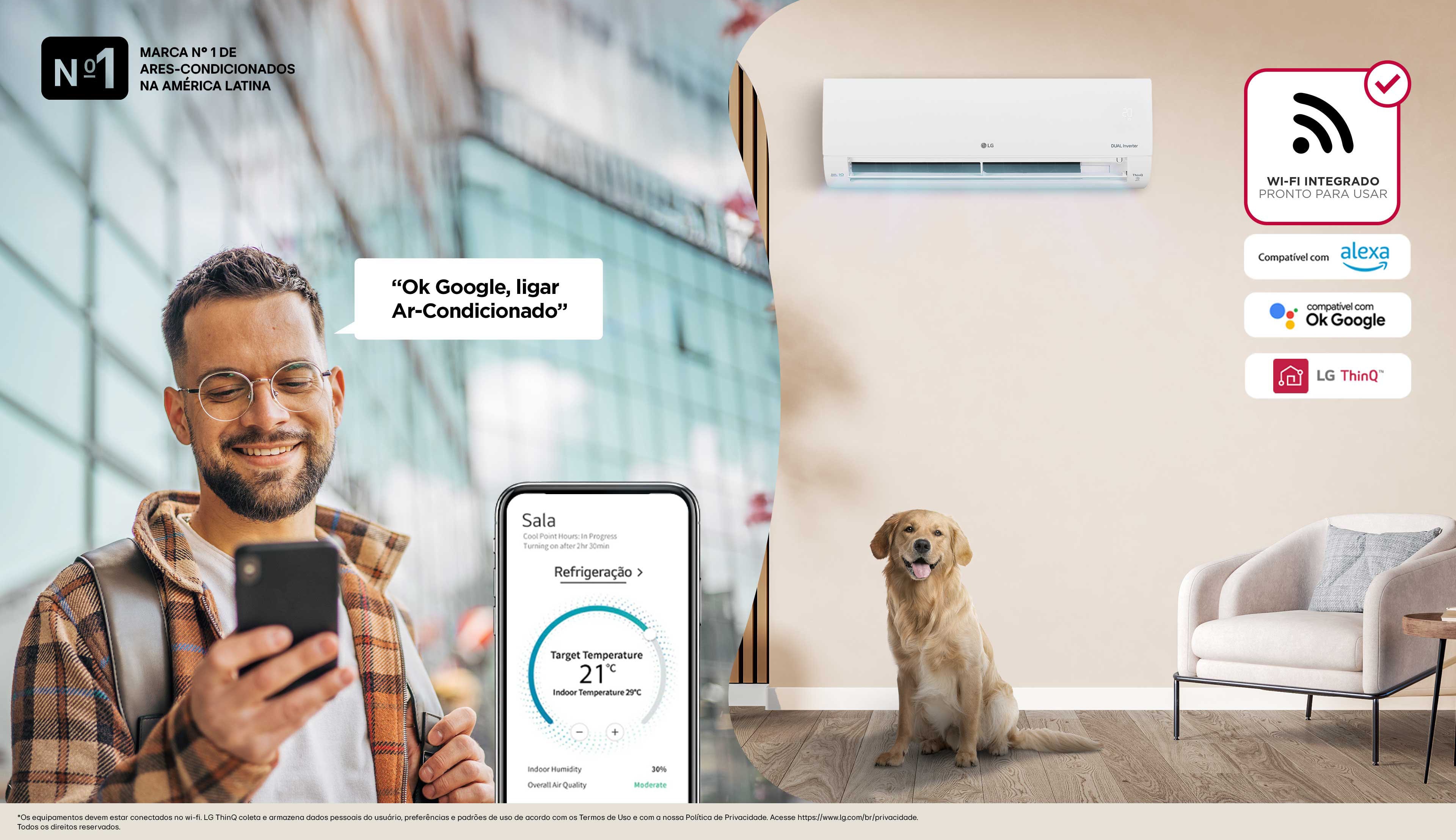 LG ThinQ e Conectividade