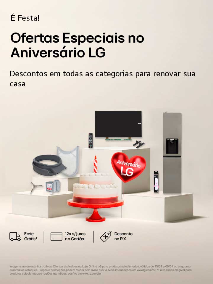 Aniversário LG