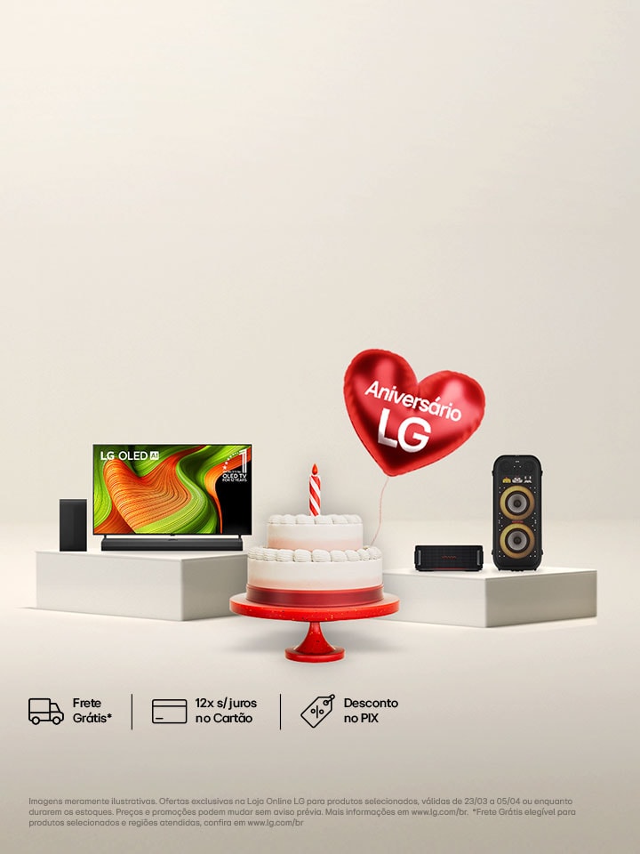 Aniversário LG