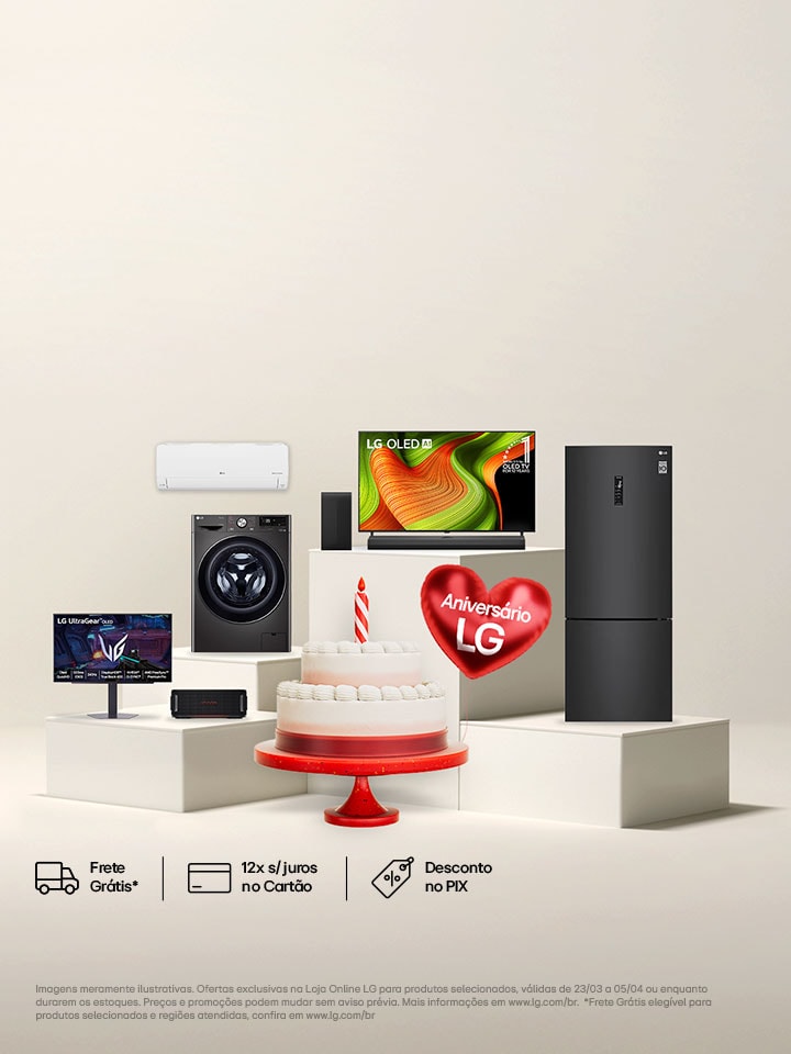 Aniversário LG