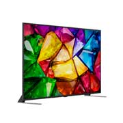 LG Mini RGB evo AI MRGB85’s alpha 8 AI Processor 4K Gen3 glows in blue light on a circuit board, highlighting AI processing performance with NPU up to x5.0 faster, GPU 10% faster processing, and 20% larger memory capacity.