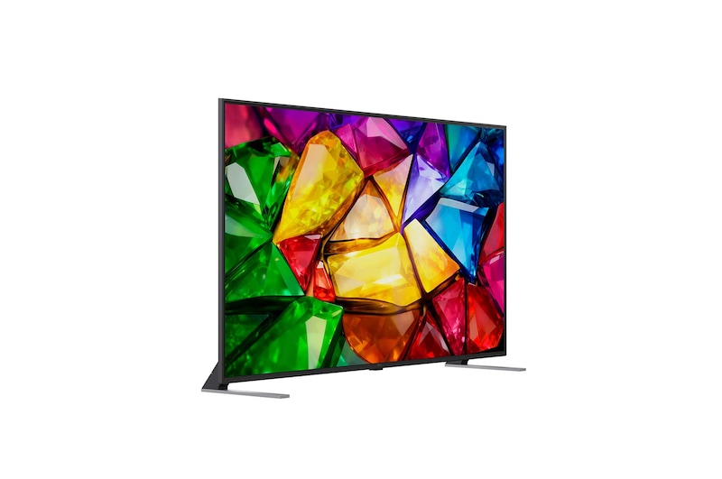 LG Mini RGB evo AI MRGB85’s alpha 8 AI Processor 4K Gen3 glows in blue light on a circuit board, highlighting AI processing performance with NPU up to x5.0 faster, GPU 10% faster processing, and 20% larger memory capacity.
