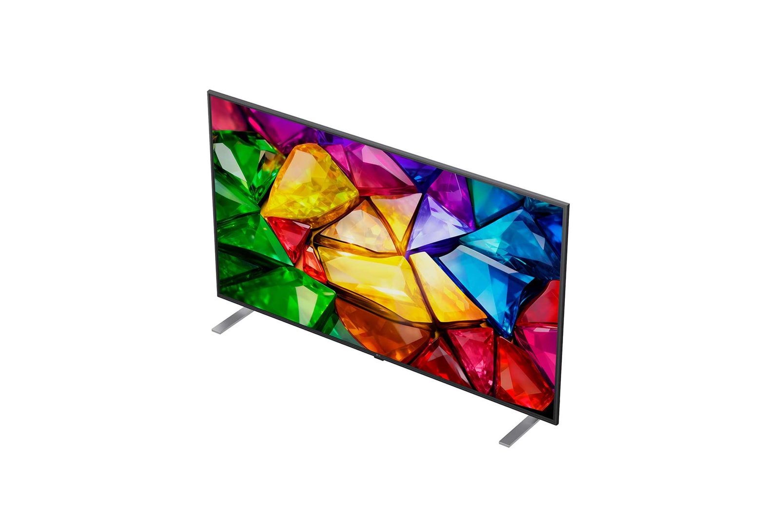 A LG Mini RGB evo AI MRGB85 destaca a qualidade visual sem perdas, exibindo uma paisagem vibrante com profundidade nítida contra uma área escura ao redor, refletindo o desempenho visual como uma conexão de TV com fio.