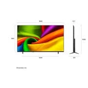 LG Smart TV LG NANO UHD AI 4K NU850 85 polegadas 2026, 85NU855BPSA