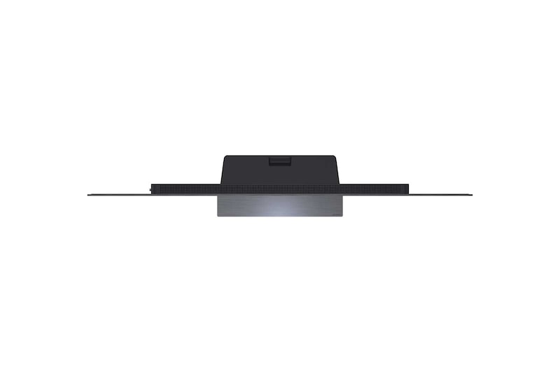 A LG OLED evo AI C6 apresenta o AI Hub para personalização, com um ícone de IA acima do controle remoto, cercado por rótulos para Multi AI Search, AI Concierge, AI Voice ID com My Page, AI Chatbot, AI Picture Wizard e AI Sound Wizard.