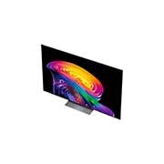 O LG Shield, aplicado à LG OLED evo AI C6, é mostrado com um logotipo LG Shield no centro, ícones de segurança abaixo e um selo de premiação CES Innovation Awards 2026 acima, representando a proteção de dados e do sistema.