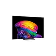 A LG OLED evo AI C6, com a tecnologia Cores hiperradiantes, exibe imagens 3,2 vezes mais brilhantes com o Processador AI Alpha 11 Ger3 Dual AI.