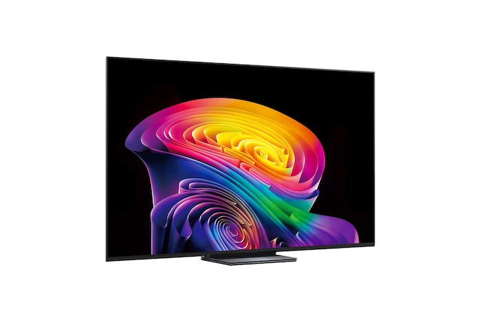A LG OLED evo AI C6, com a tecnologia Cores hiperradiantes, exibe imagens 3,2 vezes mais brilhantes com o Processador AI Alpha 11 Ger3 Dual AI.