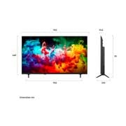 LG Smart TV LG QNED Mini LED AI 4K QNED70 50 polegadas 2026, 50QNED70BSA