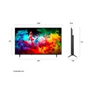 LG Smart TV LG QNED Mini LED AI 4K QNED70 55 polegadas 2026, 55QNED70BSA