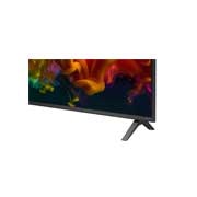 A LG QNED evo AI QNED80 Mini LED apresenta o AI Hub para personalização, com um ícone de IA acima do controle remoto, cercado por rótulos para Multi AI Search, AI Concierge, AI Voice ID com My Page, AI Chatbot, AI Picture Wizard e AI Sound Wizard.
