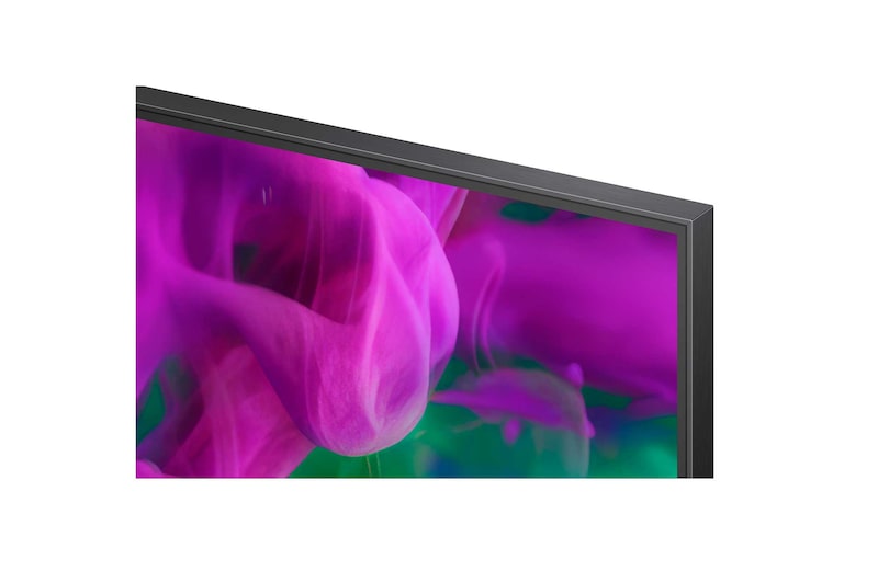 LG QNED evo AI QNED85 Mini LED features AI Hub for personalization, with an AI icon above a remote control surrounded by labels for Multi AI Search, AI Concierge, AI Voice ID with My Page, AI Chatbot, AI Picture Wizard, and AI Sound Wizard.