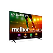 Close-up of the top edge of LG FHD TV, LR67