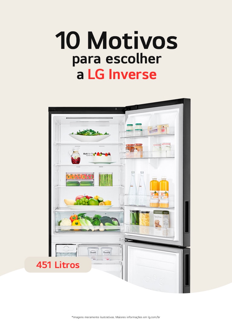 10 motivos para escolher a LG Inverter. LG Eletronics.