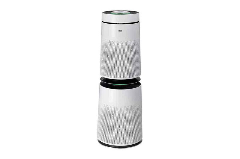 Front view of air purifier