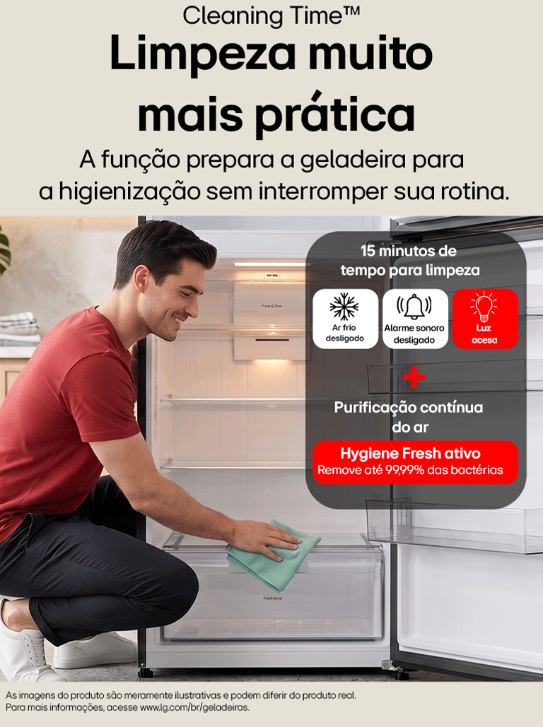 Limpeza muito mais prática