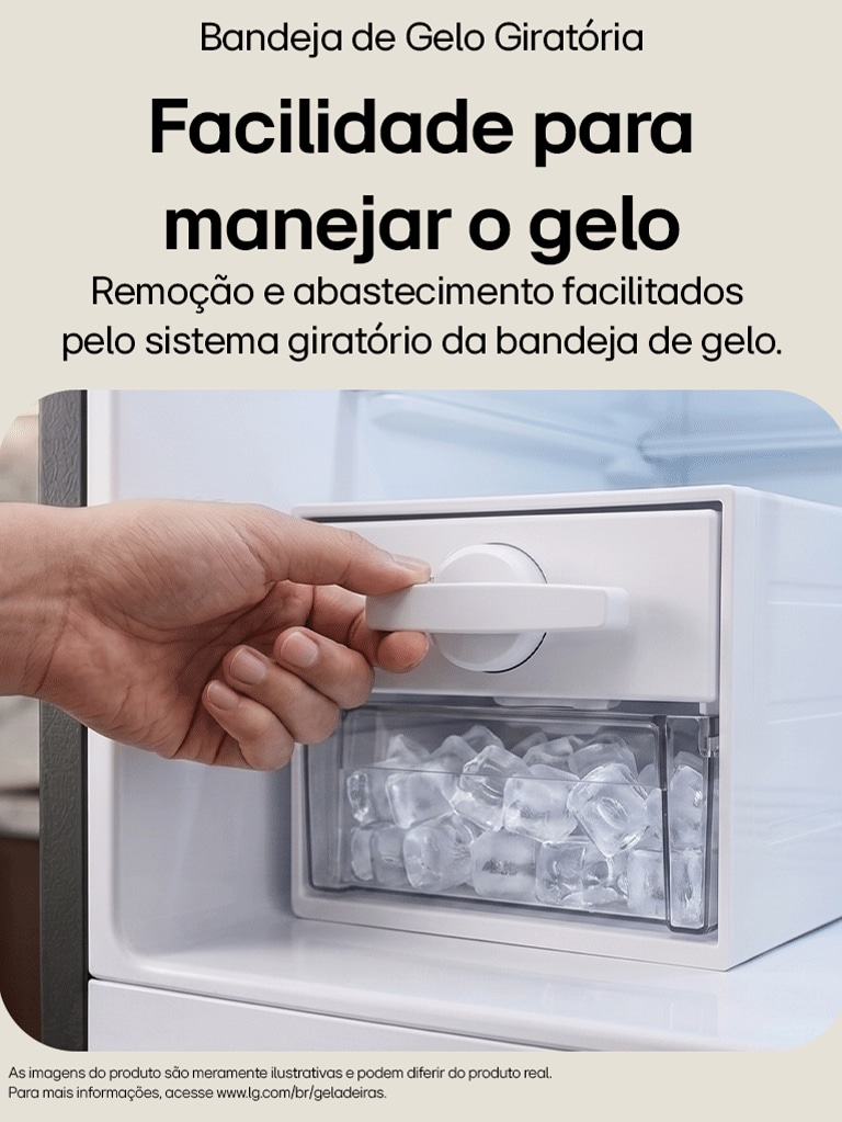 Facilidade para manejar o gelo