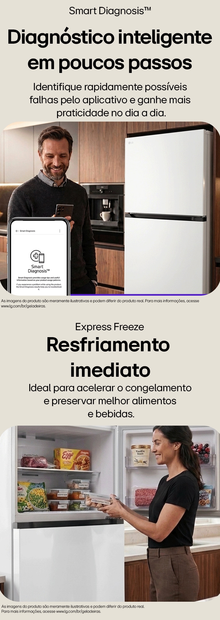 Diagnóstico inteligente em poucos passos, Resfriamento imediato
