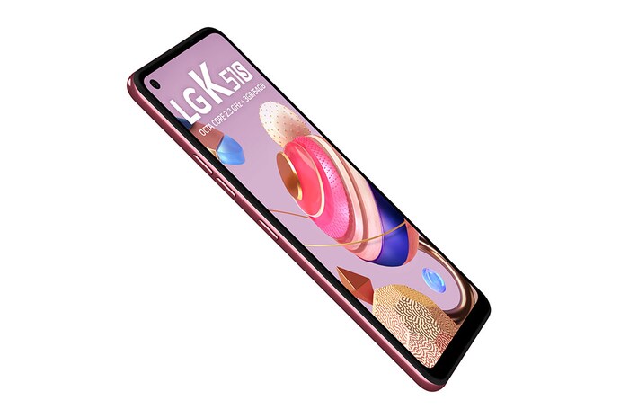 LG Smartphone LG K51S - 4 câmeras, Bateria de 4.000 mAh, Memória de 3GB/64GB, Tela de 6.5'' FHD+, LMK510BMW