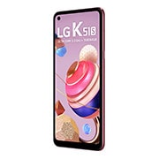 LG Smartphone LG K51S - 4 câmeras, Bateria de 4.000 mAh, Memória de 3GB/64GB, Tela de 6.5'' FHD+, LMK510BMW