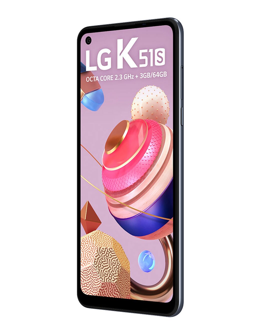 Smartphone LG K51S - 4 câmeras, Bateria de 4.000 mAh, Memória de 3GB ...