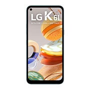 LG Smartphone LG K61 - 4 câmeras, Bateria de 4.000 mAh, Memória de 4GB/128GB, Tela de 6.5'' FHD+, LMQ630BAW