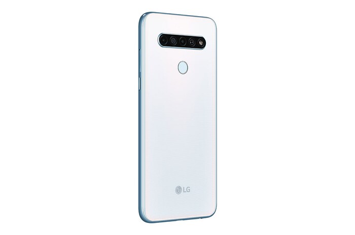 LG Smartphone LG K61 - 4 câmeras, Bateria de 4.000 mAh, Memória de 4GB/128GB, Tela de 6.5'' FHD+, LMQ630BAW