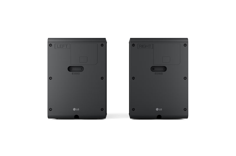 Back view of Rear Speakers