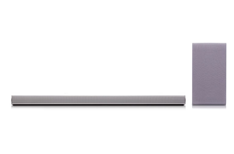 Vista frontal de LG Sound Bar SH5