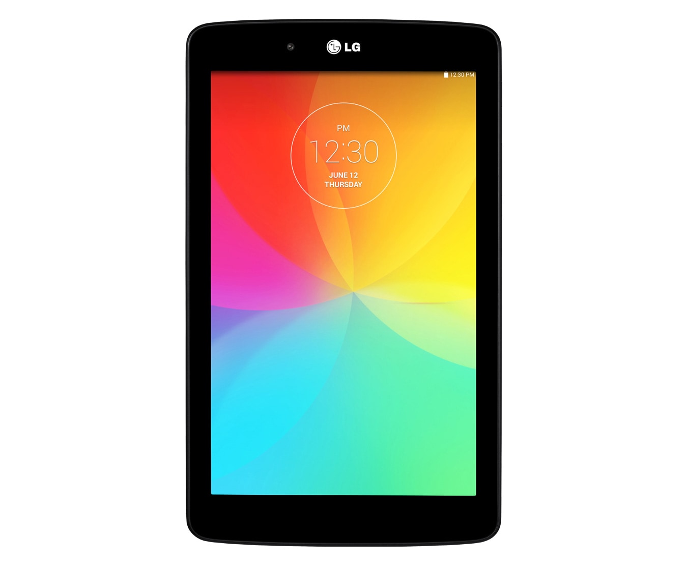 Vista frontal de G Pad. Uma família de tablets cheia de inovação. V400
