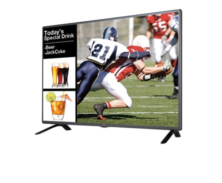LG Sinalização digital com a sua cara. Crie sua própria propaganda, 32LY540S
