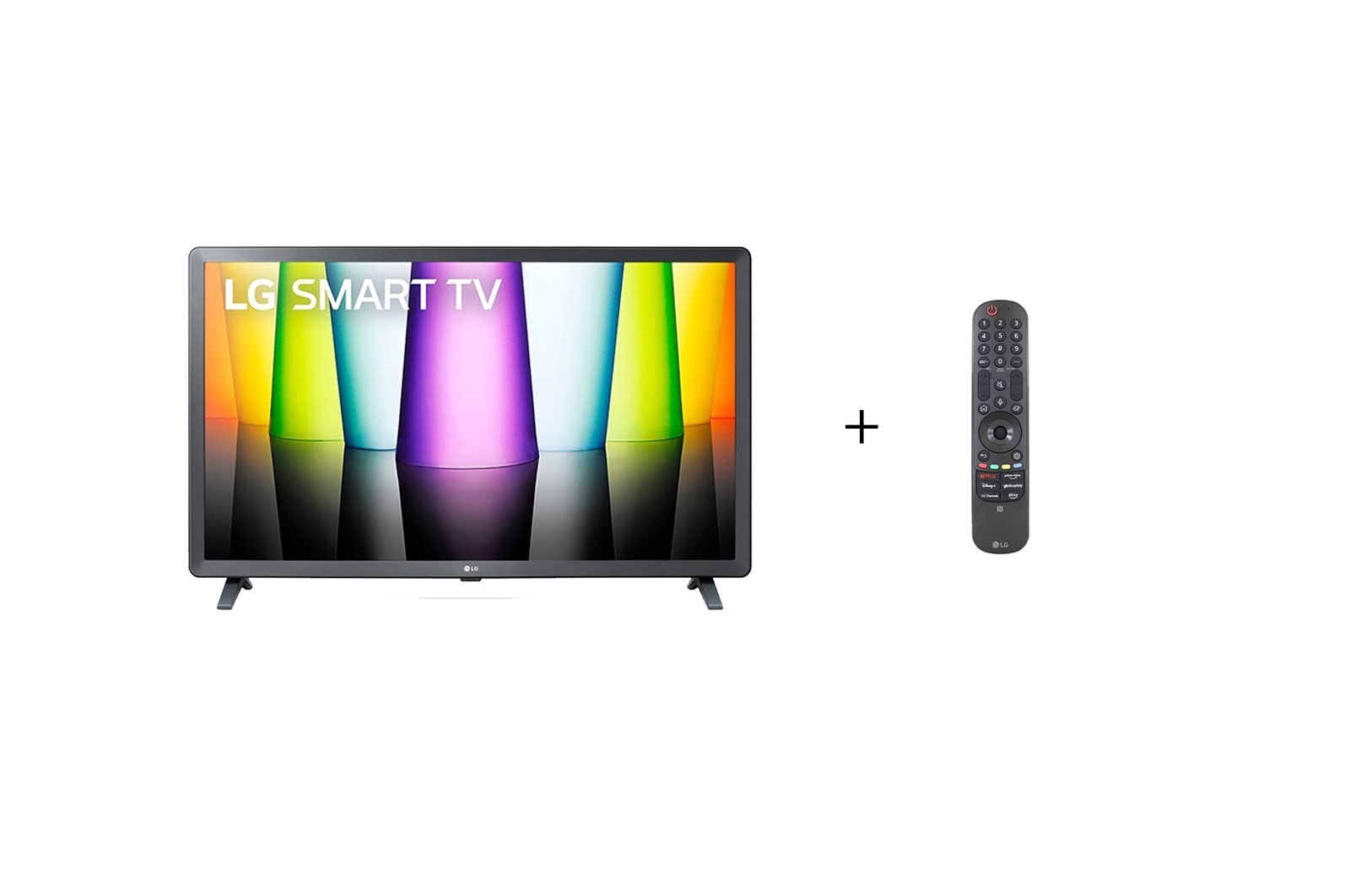 LG Combo Smart TV LG HD 32'' 32LQ620BPSB + Controle Remoto Smart Magic MR23GN, 32LQ620B.MRGN23