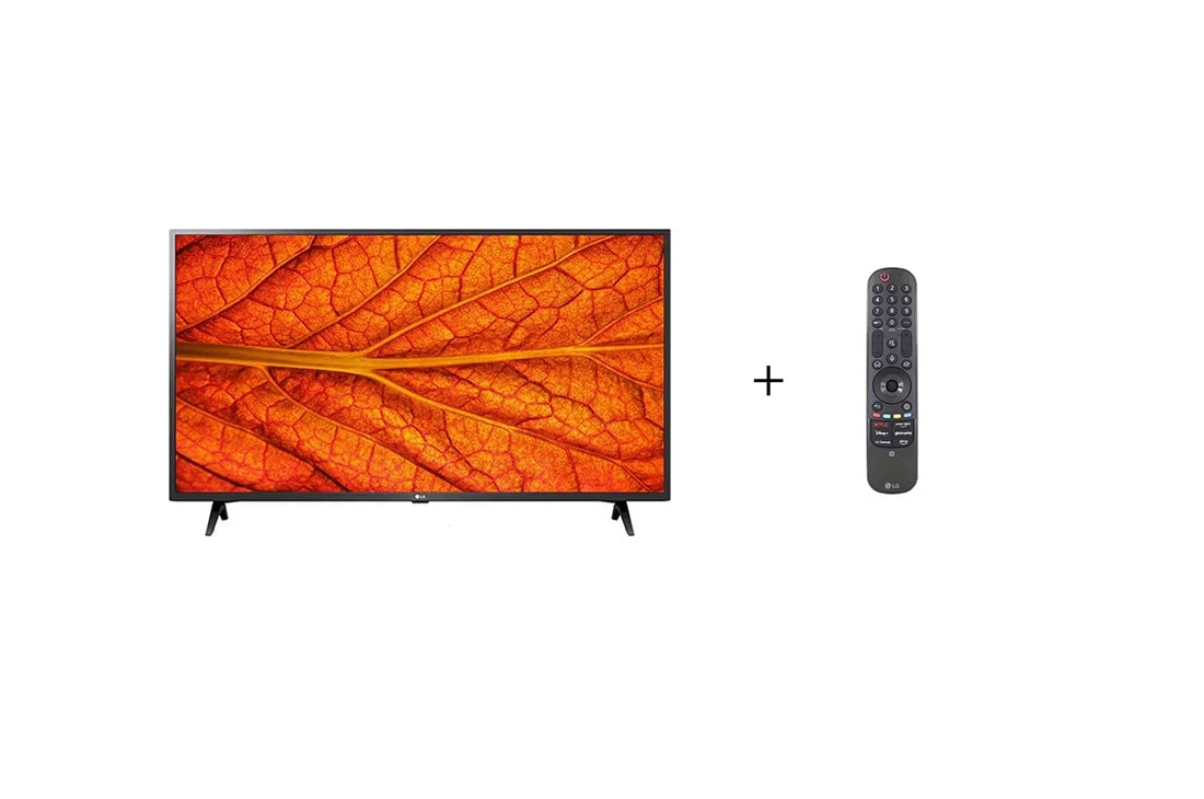 LG Combo Smart TV LG Full HD 43'' 43LM6370PSB + Controle Remoto LG Smart Magic MR23GN, 43LM6370.MRGN23