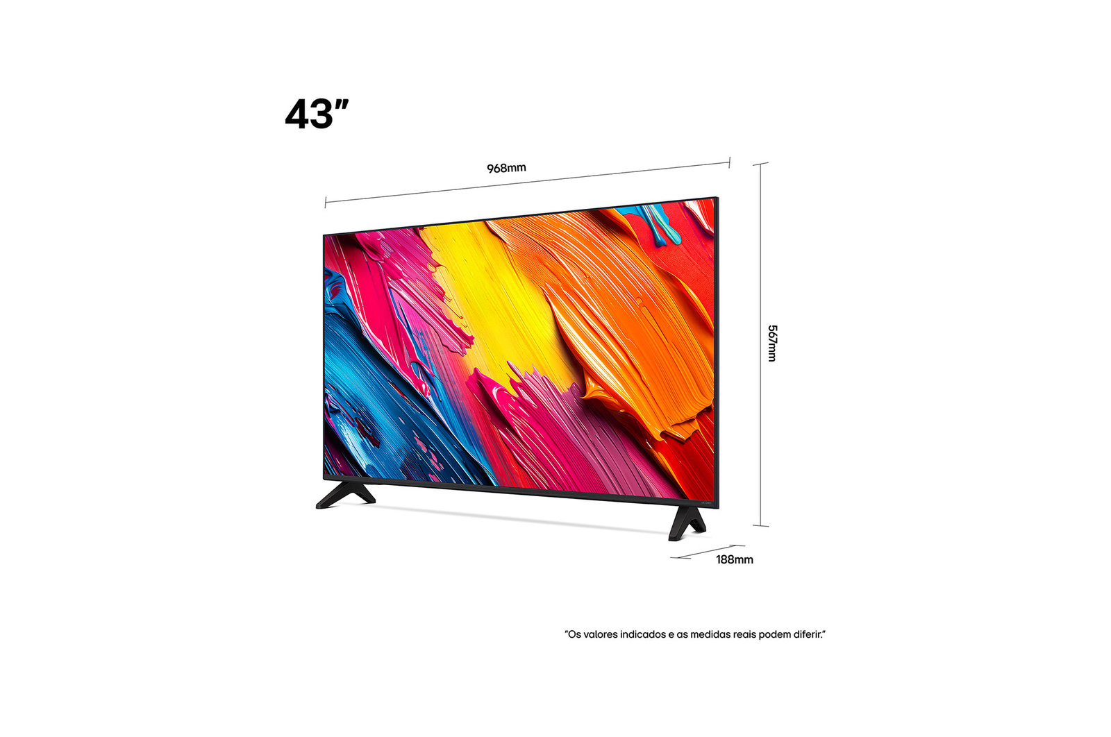 dimention image tv