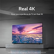 LG Smart TV LG NanoCell 43'' 4K UHD Wi-Fi Bluetooth HDR ThinQ AI Smart Magic Google Alexa 43UQ7500PSF, 43UQ7500PSF