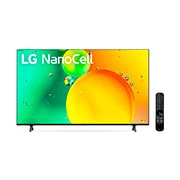 LG Smart TV LG NanoCell 50'' 4K Inteligência Artificial AI ThinQ Smart Magic Google Alexa 50NANO75SQA, 50NANO75SQA