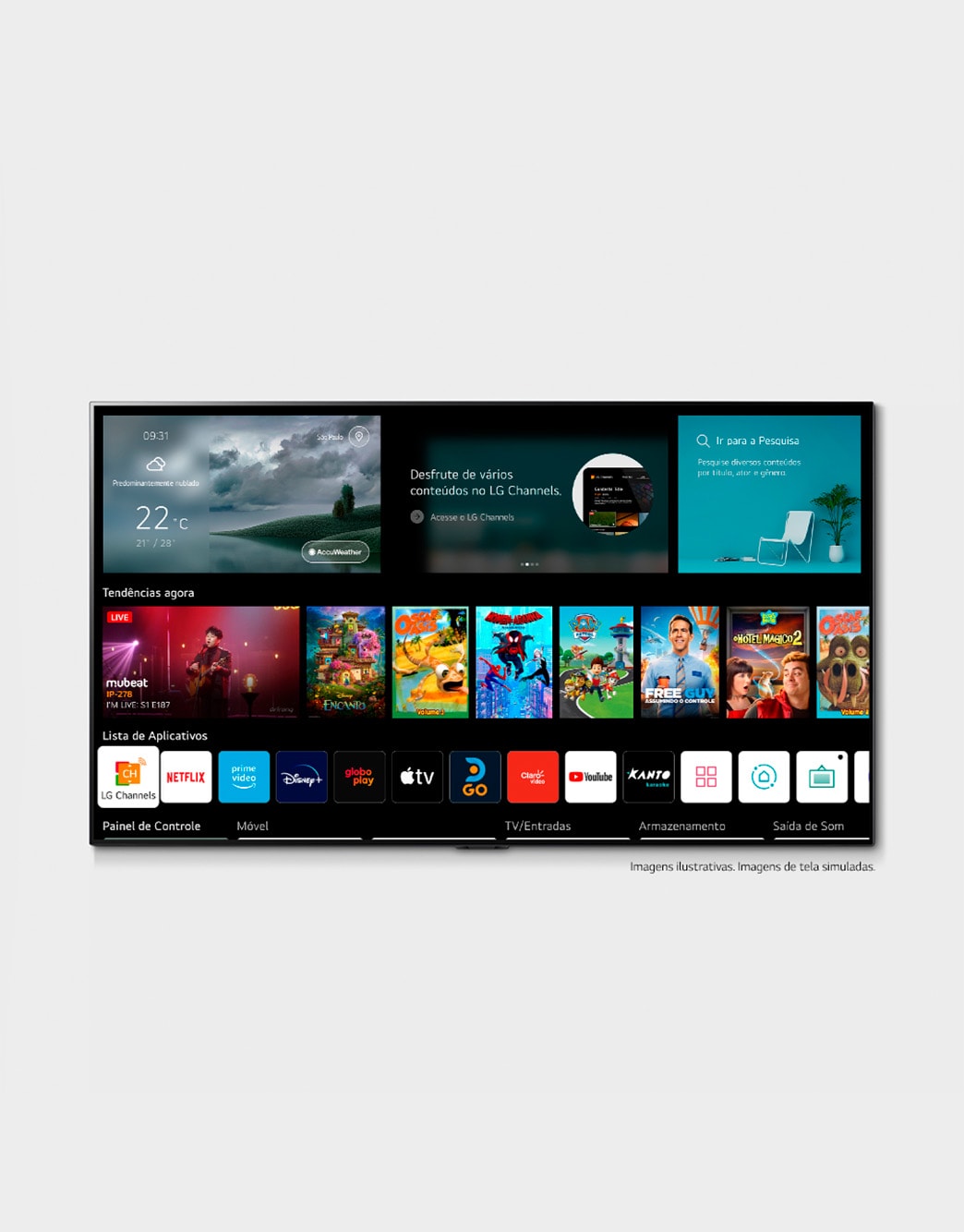 Smart TV LG NanoCell 50'' 4K 50NANO75SQA | LG BR