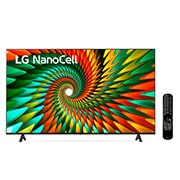 LG Smart TV LG NanoCell NANO77 50" 4K, 2023, 50NANO77SRA